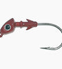 3/8 Oz Jig Head - Red - 5 per pack