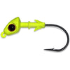 1/8 Oz Jig Head - Chartreuse - 5 per pack